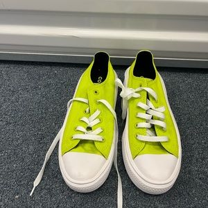Converse All Star Move Ox in Lime Green Size 7